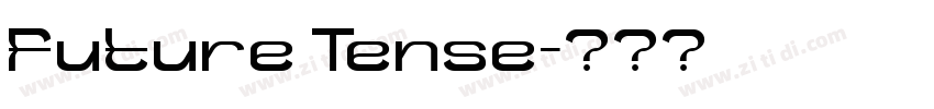 Future Tense字体转换